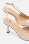 Women's Patent Leather Slingback Shoes Pointed Toe Heel Women's Stiletto - 5