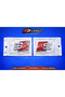 S Logo Emblem Set 2 Pieces Red Chrome Sport Logo Universal Car Side Fender Trunk Emblem - 2