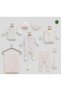 İncibaby 100% Cotton Only Flower 10' Baby Girl Hospital Discharge Set New Season 2026