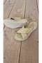 05320 Real Leather Orthopedic Women's Sandals with Saddler Detail and Velcro Straps - 2