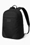 Black Laptop Backpack with 2 Compartments, Waterproof Zipper and Fabric Detail