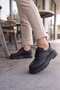 Jy06 Solven Lace-Up Leather Men's Casual Sports Classic Shoes Cst - Black - 3