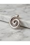 Asymmetrical Spiral Form Hoop Steel Earrings - 3