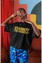 The Weeknd Rapper Singer Starboy Back Printed Unisex Oversize T-Shirt - 2