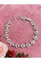 Yelpaza Model Zircon Stone Steel Bracelet 17Cm+2Cm - 4