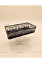 Hand Cut Crystal Decor Akça Series Tableware Presentation Bowl / Glass Bowl / Baton Bowl