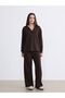 Soulife Petite Polo Collar Women's Sweatshirt - 3