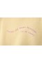 Light Yellow Bat Sleeve Pink Motto Girls' T-Shirt (2-9 Years) - 4