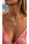 316L Steel Necklace, Anti-Tarnish, Anti-Allergic, with Letter Figures (2 Years Importer Guarantee)