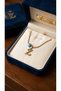 316L Steel Necklace, Anti-Tarnish, Anti-Allergic, with Letter Figures (2 Years Importer Guarantee) - 2