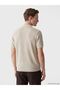 Southblue Beige Polo Neck Men's T-Shirt - 4