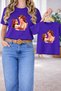 Mother-Daughter Matching Oversize T-Shirt Twin T-Shirt 100% Cotton Comfortable Fit (Single Price)
