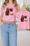 Mother-Daughter Matching Oversize T-Shirt Twin T-Shirt 100% Cotton Comfortable Fit (Single Price)