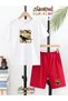 Dinosaur Dino Saur Printed Top and Shorts/T-Shirt Two-Piece Summer Children's Set