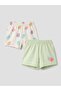 Lcw Kids Girl's Patterned Shorts 2-Pack