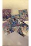 Hatsune Miku Photo Card 40 Sheets Thick Hologram with Note Writing on the Back 1 Piece