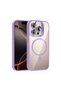 Joko Apple iPhone 14 Pro Max Remim Lens Cover with Magsafe Stand - Lilac