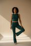 Women's Crop Athlete High Waist Spanish Leggings Set