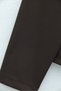 Zippered Belted Diagonal Skirt Top and Bottom Set - Brown - Coffee - 4