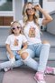 Mother-Daughter Matching Oversize T-Shirt Twin T-Shirt 100% Cotton Comfortable Fit (Single Price)