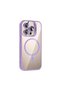 Joko Apple iPhone 14 Pro Max Remim Lens Cover with Magsafe Stand - Lilac - 2
