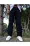 Black Loose Fit Sweatpants Compacte