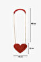 Le Mabelle Girl's Heart Shaped Bag Red - 3