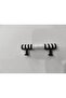 Light 64 mm (6.4 cm) White-Black 1 Piece Drawer Wardrobe Furniture Handle Children's Room Kitchen - 3