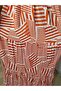 Elastic Waist 3-Layer Ruffled Viscose Fabric Skirt, Mevlana Long Cotton Skirt - 8