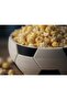 Printed Popcorn Bowl Football Ball Design – Large Snack Container – for Movie & Match Enjoyment - 4