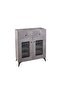خزانة متعددة الأغراض 80 سم - رمادي - 4