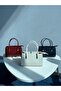 Modern Women's Bag with Gold Detail |   Mope - 6