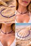 Minimal Beaded Choker Necklace - 2