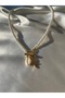 Summer Bead Necklace with Sea Shell Charms/ Bijoux Necklace - 4
