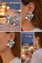 Light Wave Form Modern Earrings