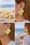 Light Wave Form Modern Earrings