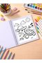 Animals on Vacation Coloring Book Cozy Book – 20X24 cm I 40 Visuals I for Children and Adults - 3