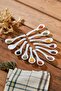 Set of 6 Porcelain White Jam, Honey and Spice Spoons - 2