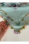 Handcrafted Needle Embroidered Writing/Needle Embroidery/Needle Work Yemeni/Handcrafted Cheesecloth/Head Cover - 2