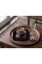 Coffee-Colored Fabric Presentation Napkin |   Tasseled Presentation Napkin - 5