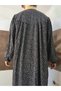Robadan Long Sleeve 100% Viscose Pressed Floral Mother Dress, Prayer Dress, Hijab Dress - 7
