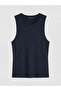 Lcw Vision Navy Blue Crew Neck Women's Knitwear Undershirt - 5