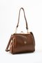 Taba Scholarship 4-Compartment Soft Leather Women's Crossbody and Shoulder Bag