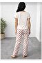 Women's Short Sleeve Summer Soft Pajama Set - 4