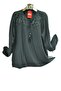 Plus Size Women's Lace Shirt Blouse - 2