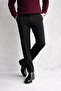Men's Premium Quality Regular Fit Fabric Trousers with Elastic Waist and Button and Buckle Detail - 2