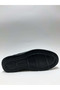 Genuine Leather Dark Blue Lightweight Daily Laceless Summer Men's Shoes - 4