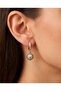 Auravia Inlaid Stone Dangle Evil Eye Beaded Xuping Earrings - 2