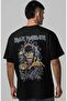 Iron Maiden Rock Metal Music Band Back Printed Unisex Oversized T-Shirt
