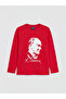 Timeless Clothing & Timeless Choices Zero Roba Collar Ataturk Printed Boys' T-Shirt